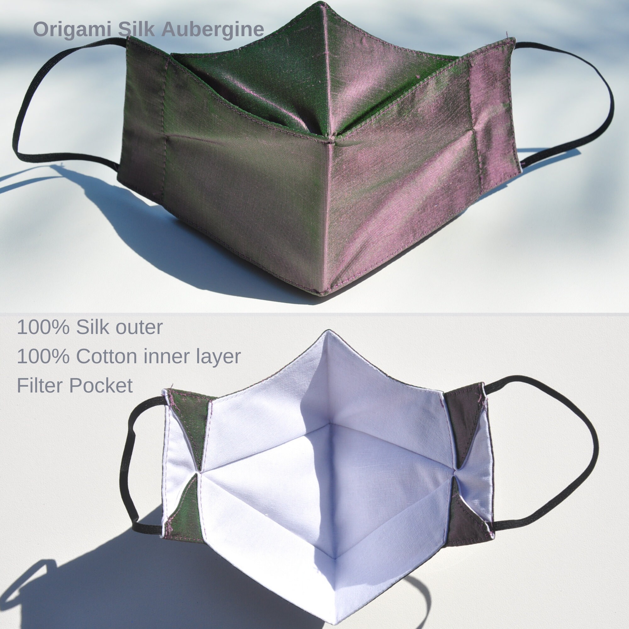 SILK Face Mask Reusable Face Mask Australia Cotton Facemask Etsy Australia