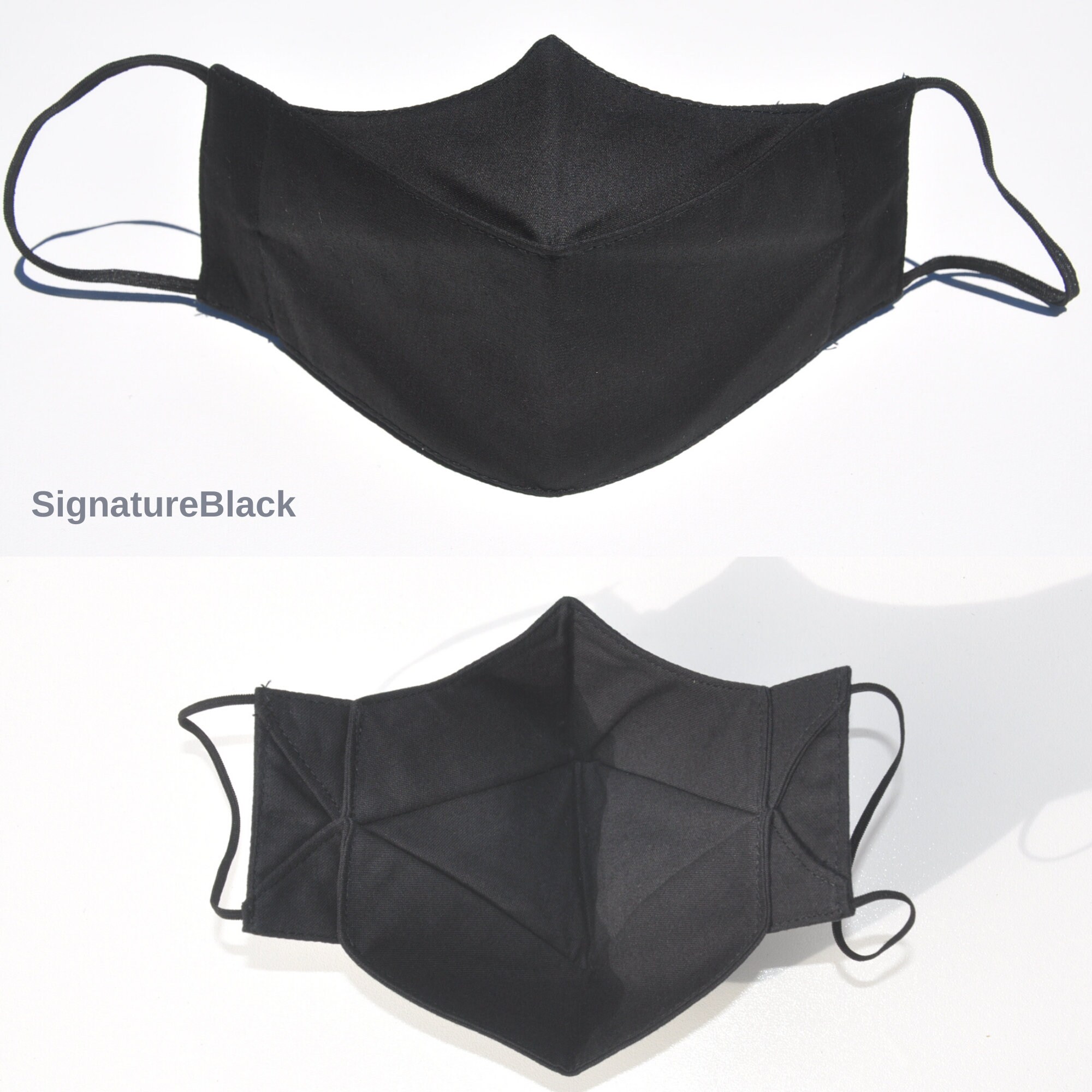 ORIGAMI 3D Reusable Face Mask Cotton Face Mask Australia Etsy Australia