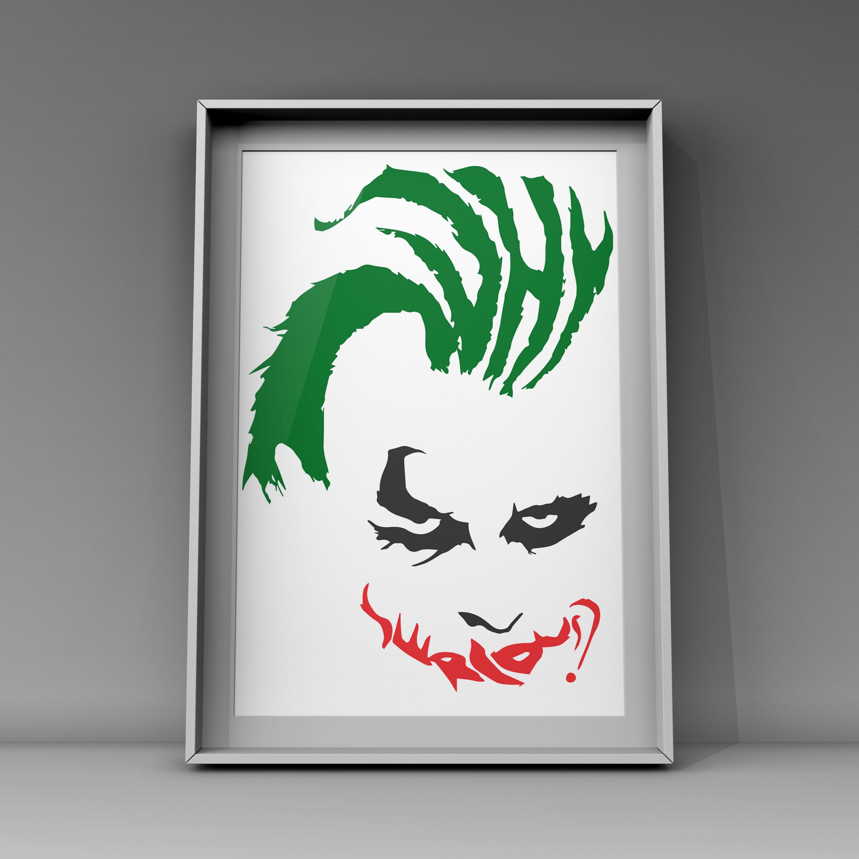 Joker Quote Print The Dark Knight Movie Joker Quote Heath Etsy Joker Quote Print The Dark Knight Movie Joker Quote Heath Etsy
