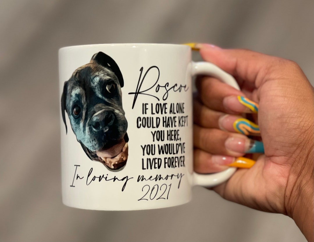 Personalized Dog Memorial Gift, Dog Passing Gift Etsy