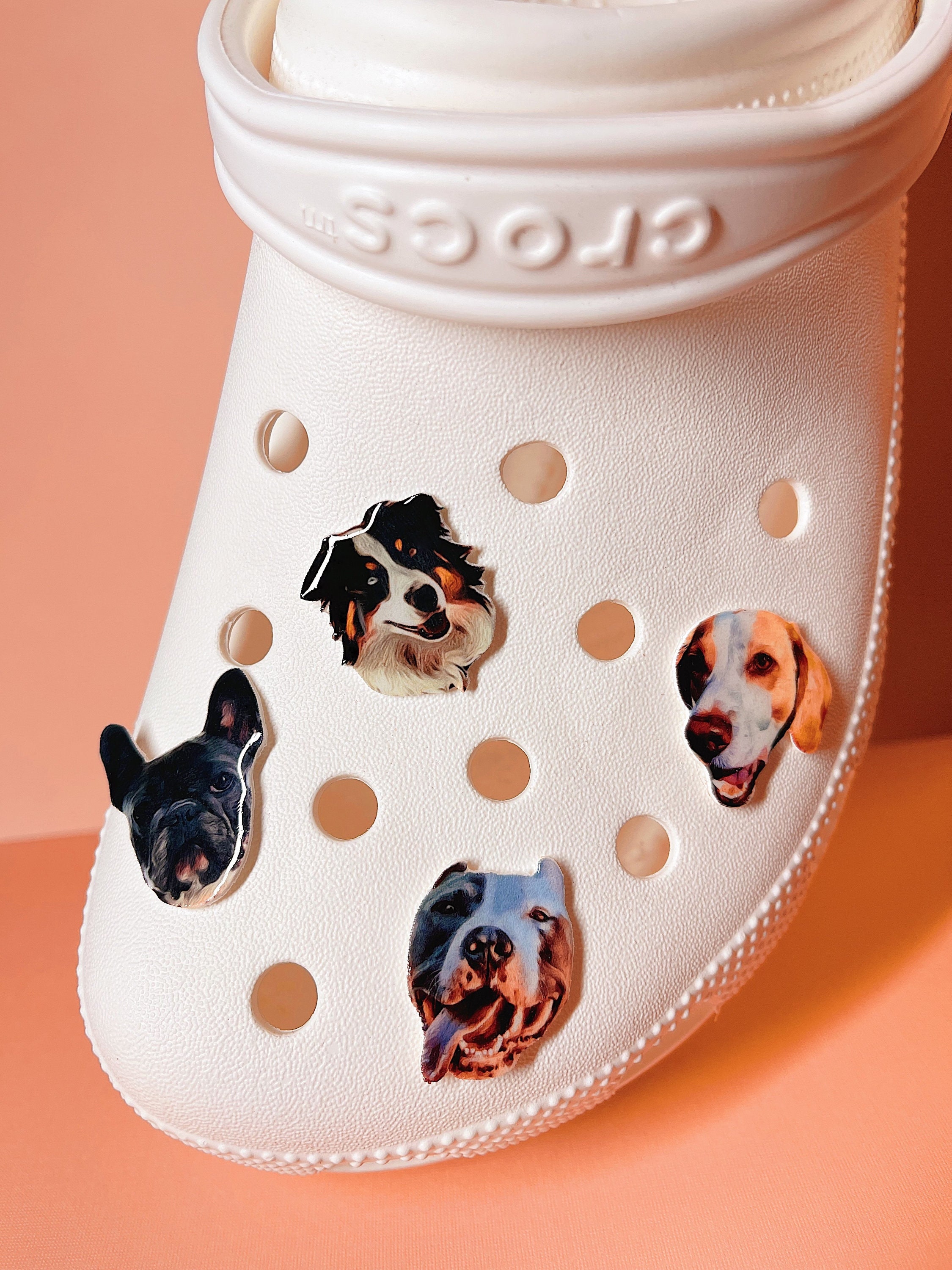 Dog Croc Clog Shoe Charms Puppy Croc Charms 