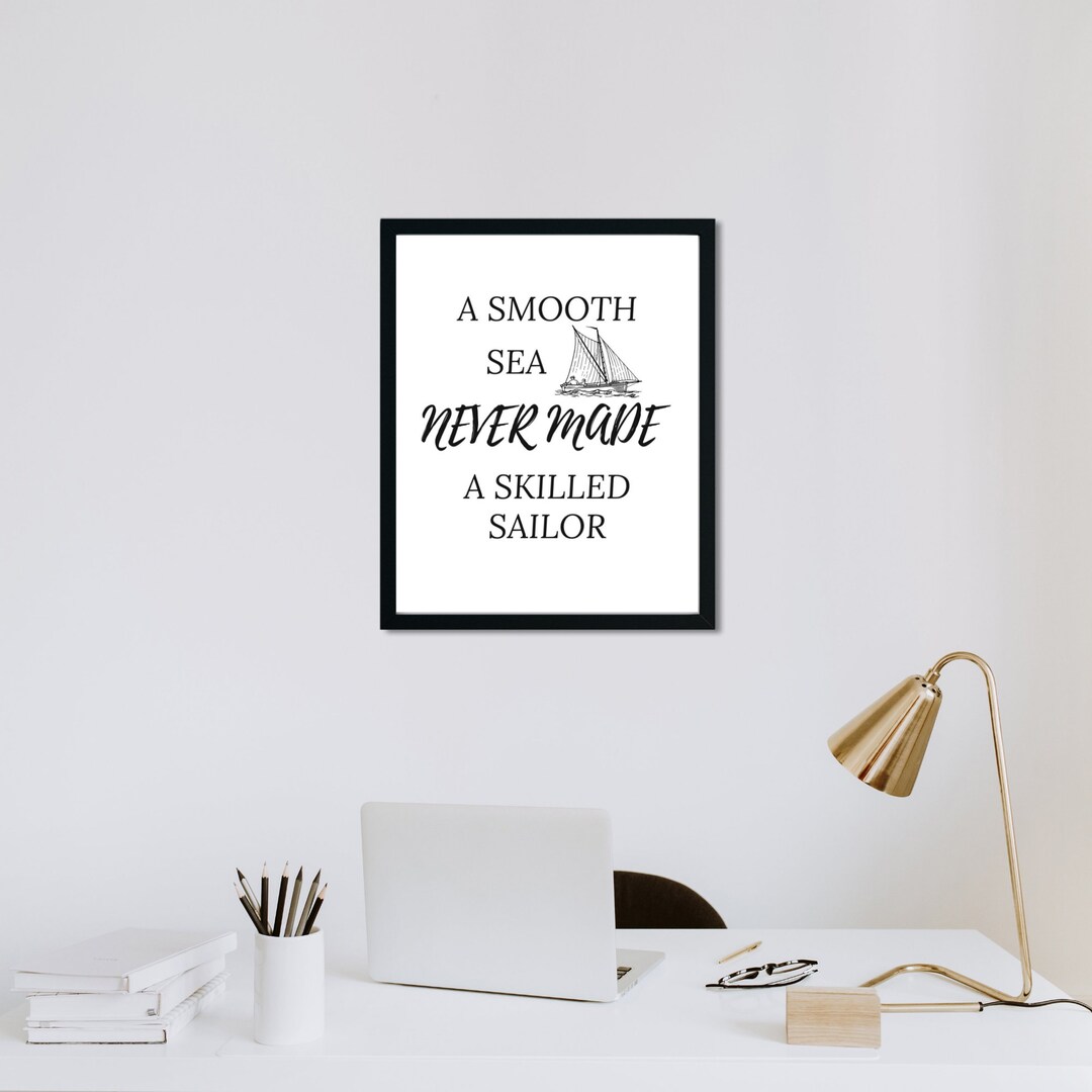 Motivational Quote Print | Office Decor | Quotes for Work | Printable ...