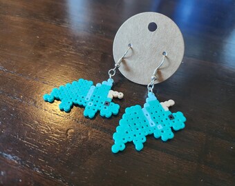 Pendientes de cuentas Triceratops Mini Perler