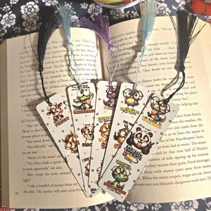 Metal Sublimation Sarcastic Animals Bookmarks - crazy animal - cartoon animals