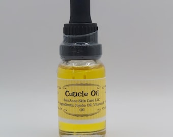 Jojoba Cuticle Oil - Fragrance free options - dye free - cuticle care