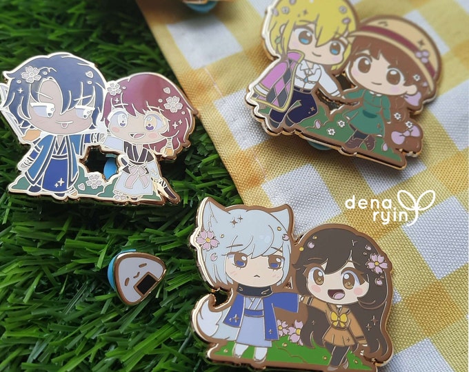 Hime Pin Akagami No Shirayuki Hime Shoujo Enamel Pins - Etsy