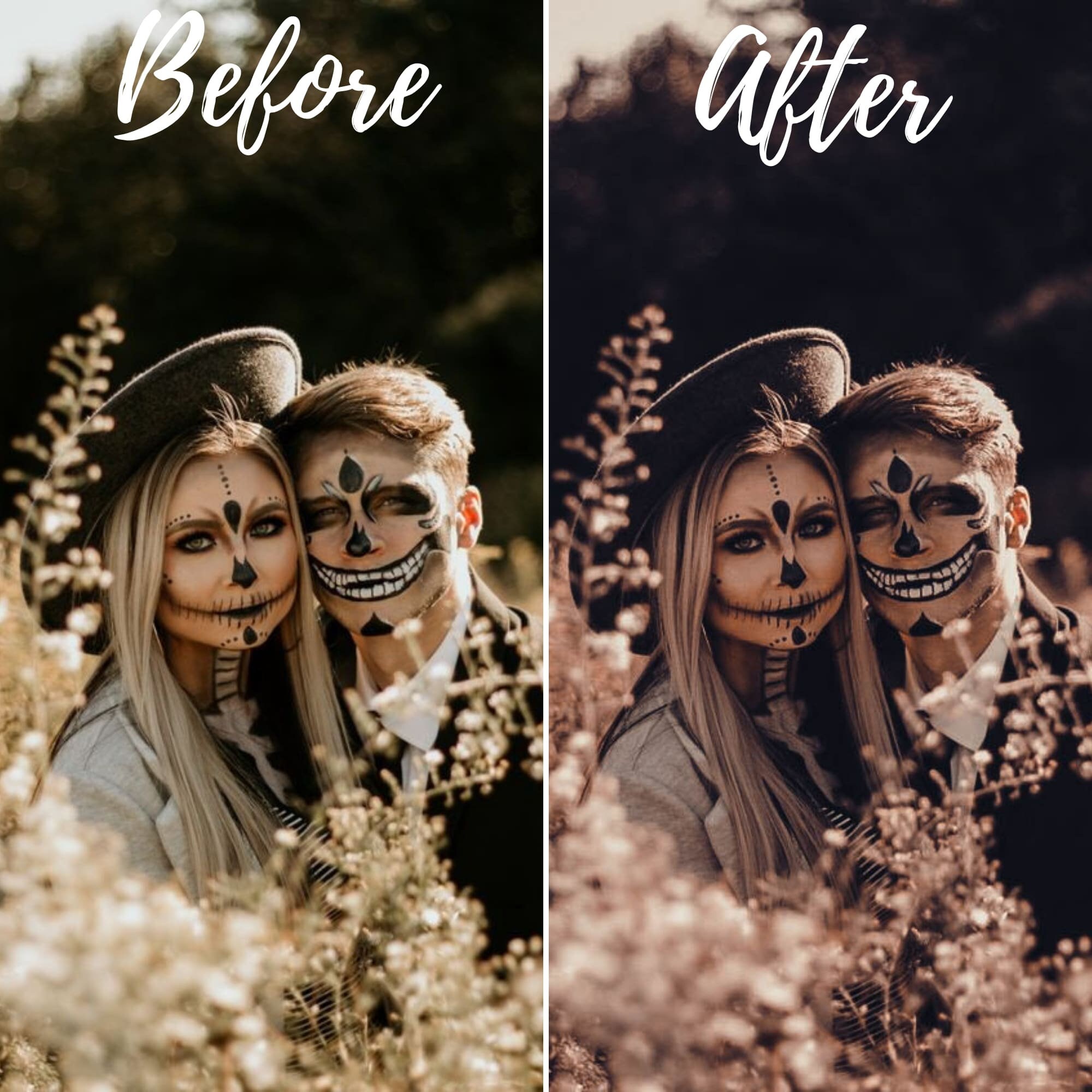 5 GHOSTLY HALLOWEEN Lightroom Presets October Autumn Fall Etsy