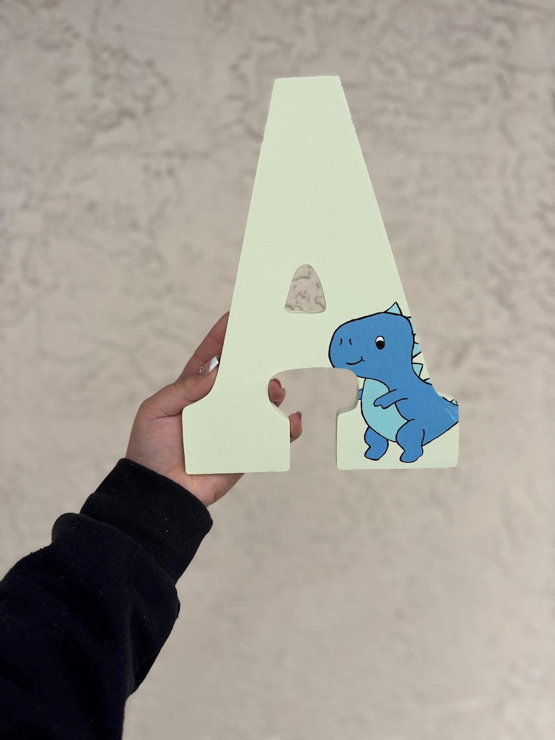 Hand Painted Letters/custom Wood Letters/childrens Gifts/wood Letters ...