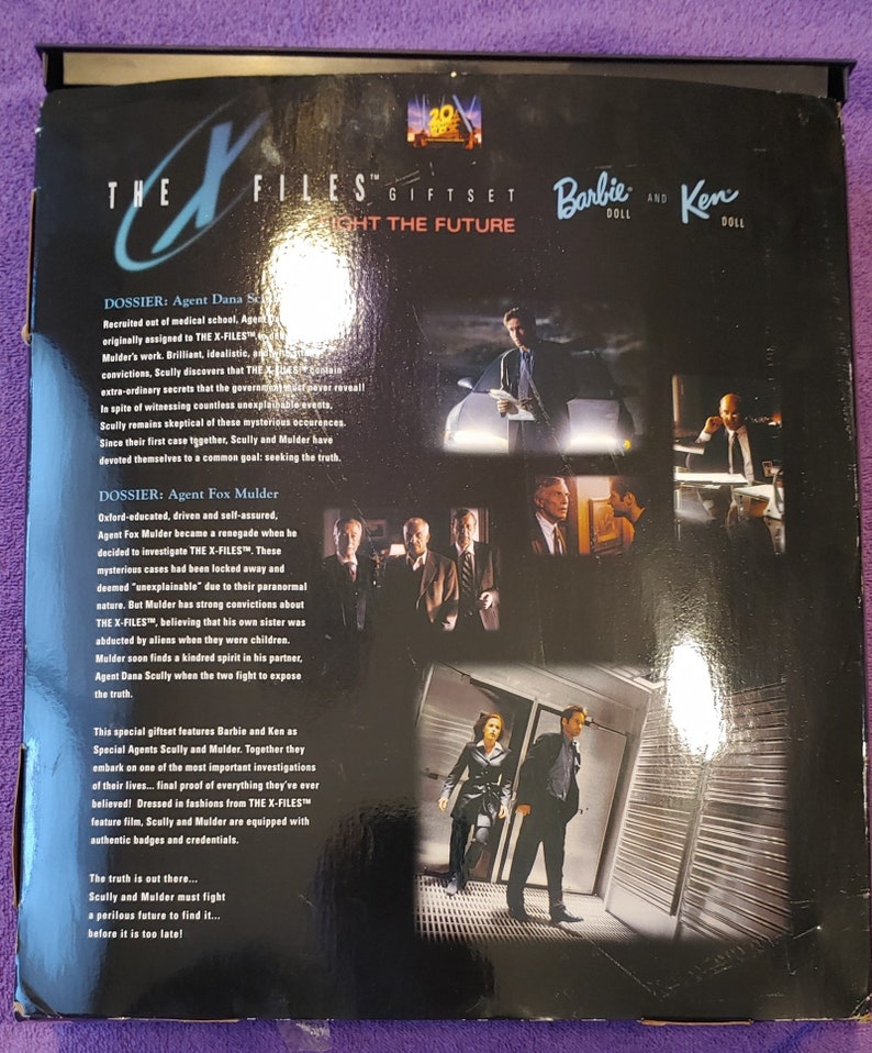 Sideshow Collectibles The X-Files Fox Mulder Special Agent FBI 12" Figure New