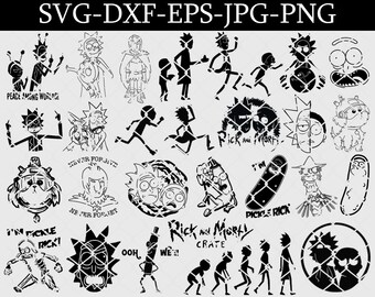 Download Rick And Morty Svg Etsy
