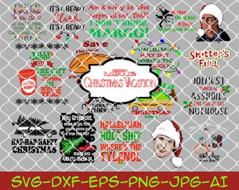 Christmas Vacation Movie Bundle Svg - Layered SVG Cut File - Download Free Fonts - Download