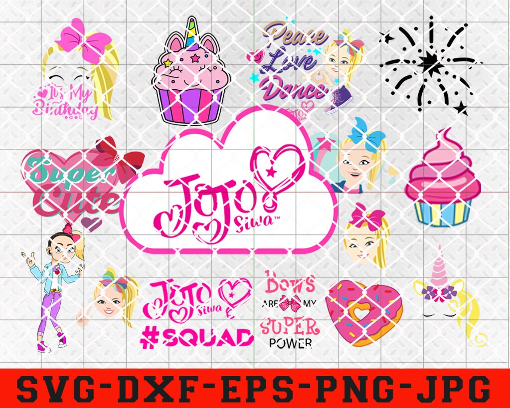 Jojo Siwa Heart Logo Svg
