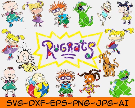 Download Rugrats Svg Bundle Rugrats Vector Cricut Silhouette Cutting Etsy