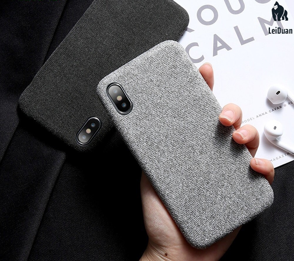 Textile Cloth Case For iPhone 12 Mini 11 Pro Max X XS Max XR 6 Etsy
