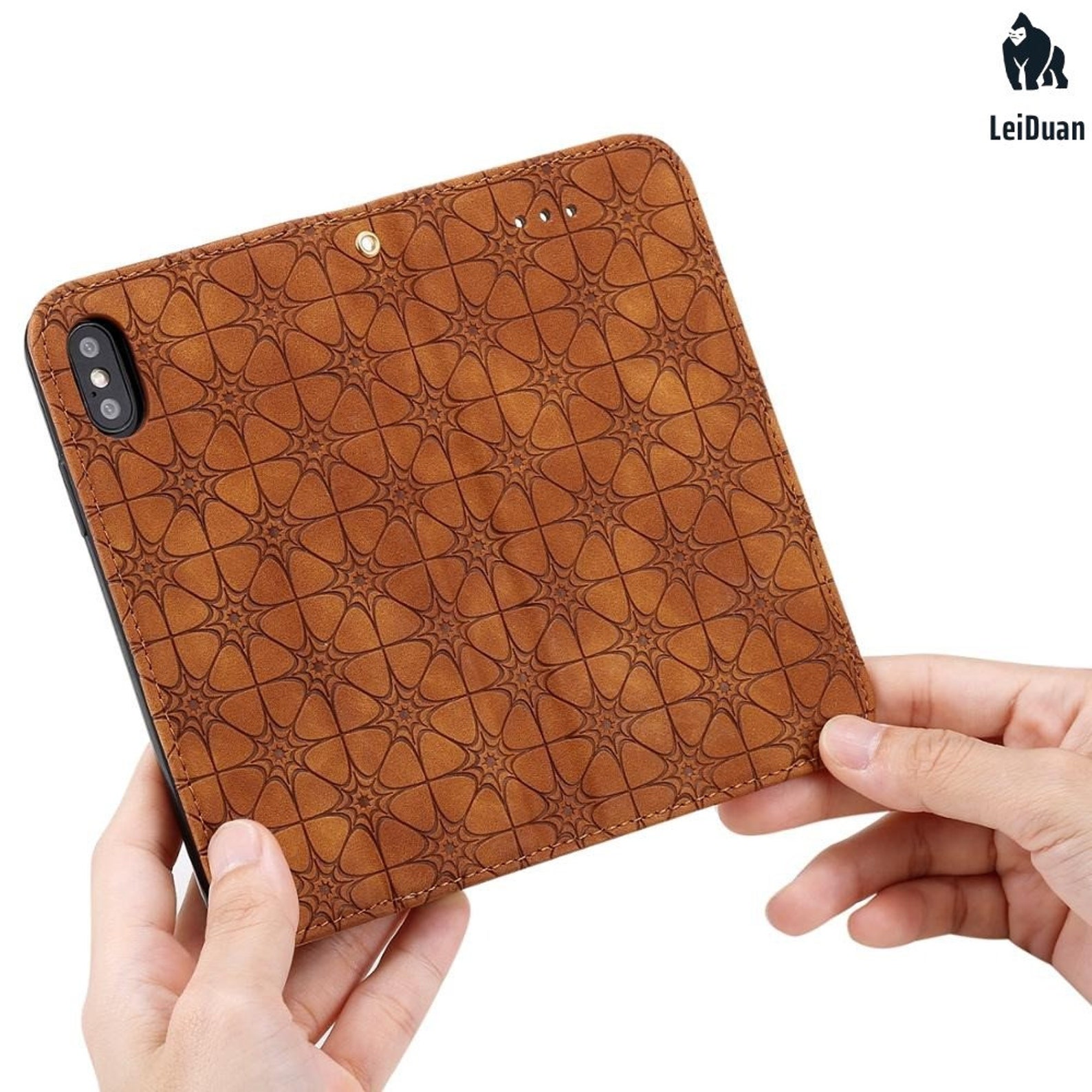 Leather Flip Case For iPhone 12 Pro Max 12 Mini 11 X Etsy