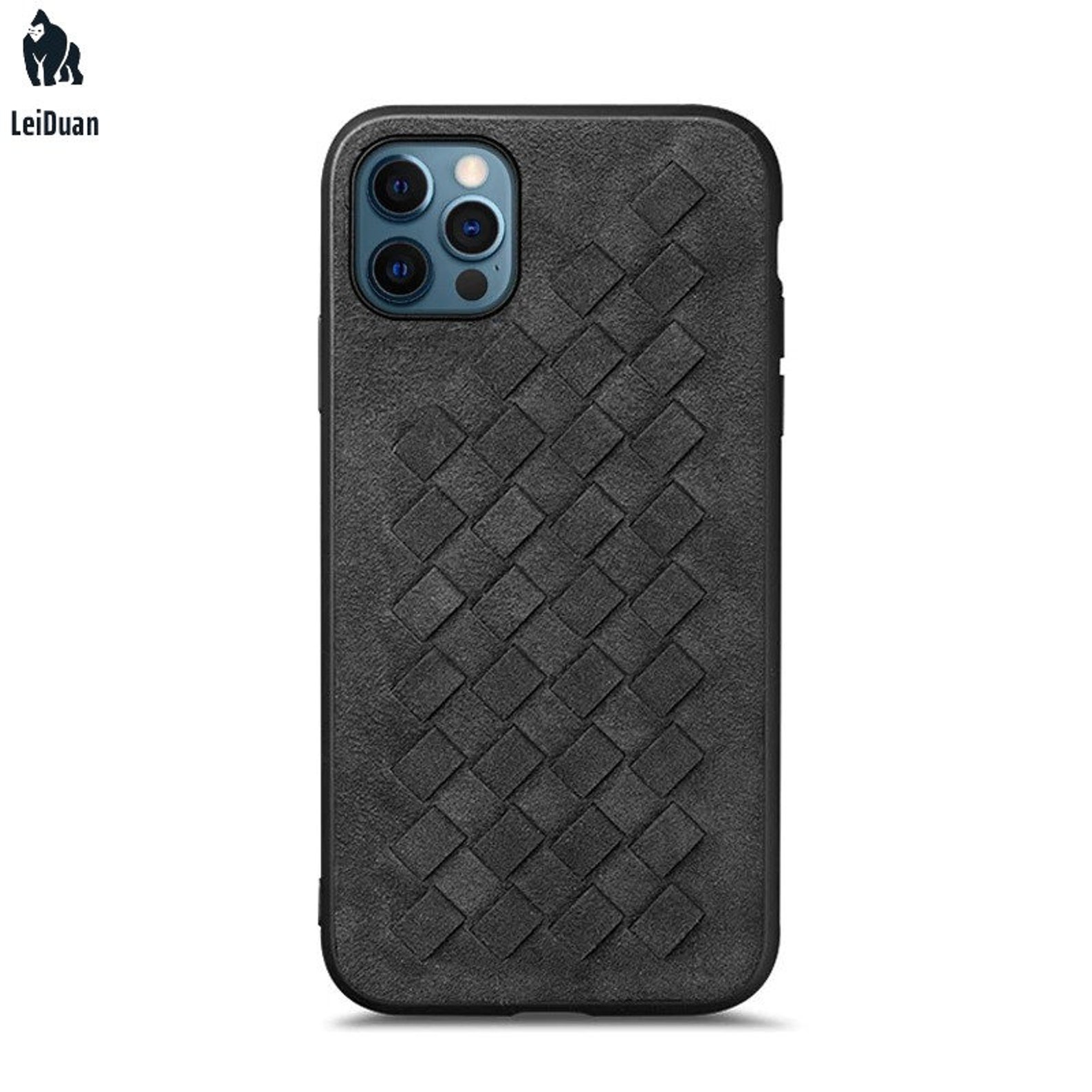 Luxury Alcantara Weave Suede Case For iPhone 12 Pro Max 12 Etsy