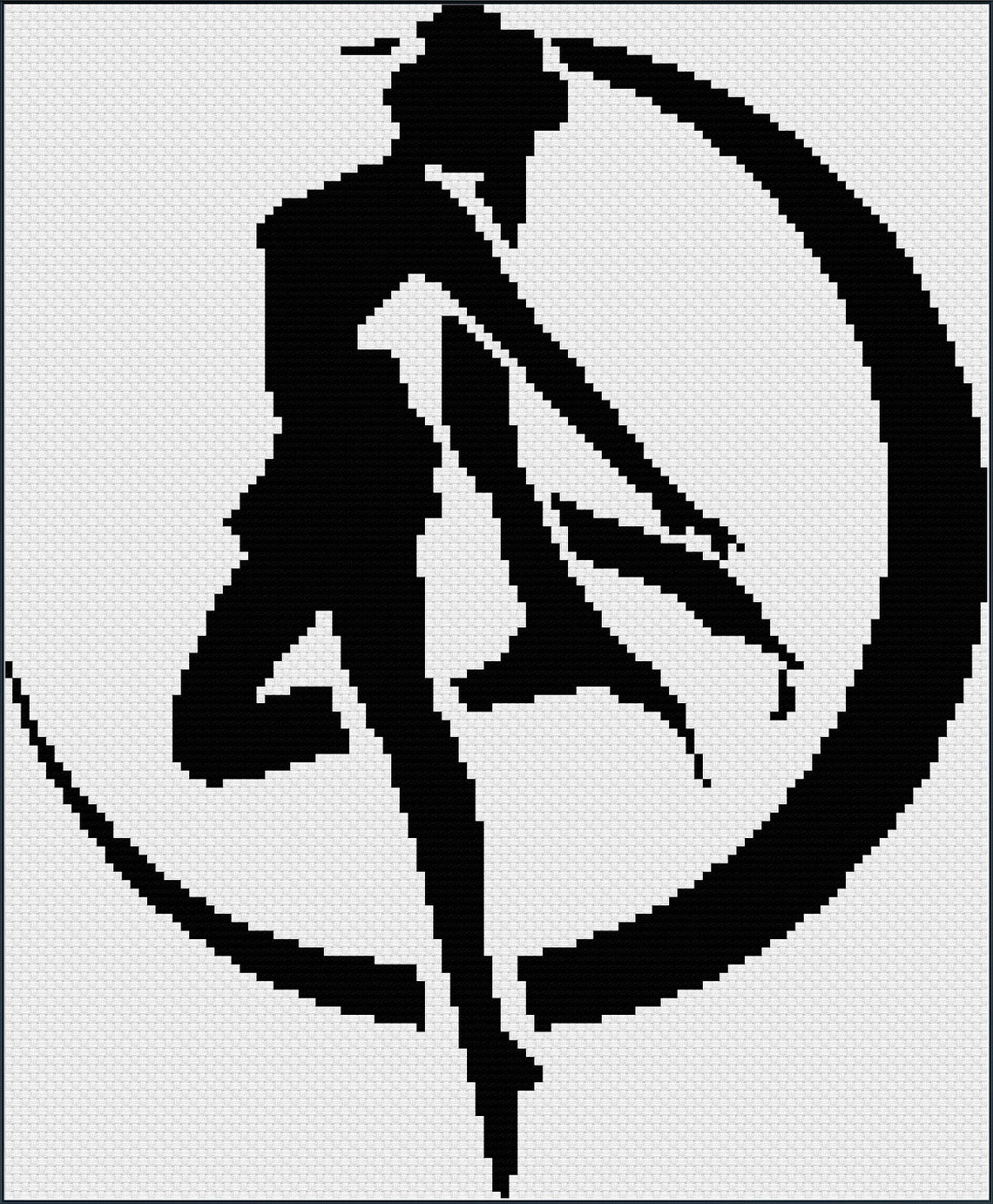 Sailor Moon Cross Stitch Pattern. Anime Cross Stitch Pattern. Etsy