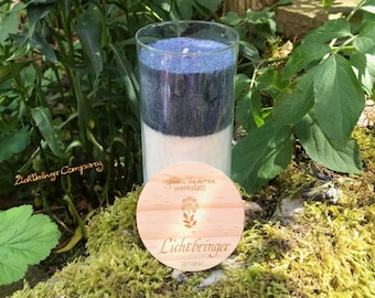 Bringer of light * Allgäu medicinal herbal candle * Ritual candle for transformation & change * with larch angelica valerian * candle in a glass