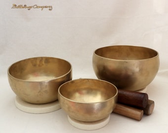 Ciotola tibetana in bronzo martellata a mano: suono ricco con abbondanti armonici