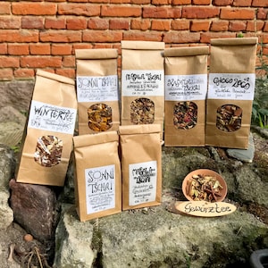 SPICED TEA CHAI with turmeric, cocoa shells, cardamom - natural & handmade