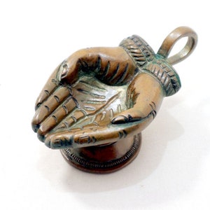 Giving Hands Incense Bowl Incense Burner Oil Lamp - suitable for incense charcoal & incense cones