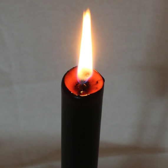 5 CANDELE nere candela NERA gotico wicca magia esoterismo rito gotico  streghe