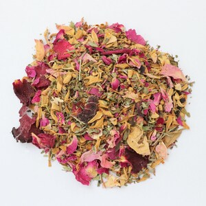 FLOWER TEA floral tea blends with lots of flavor natural Tulsi Harmonie Tee