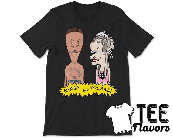 Die Antwoord & Beavis and Butthead Zef Style Tee / T-shirt - Etsy