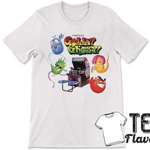 Gholly Ghost Arcade Shotter Video Game Tee / T-Shirt
