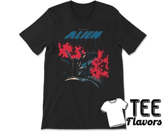 Alien 1979 Movie Ridley Scott Retro Movie Tee / T-shirt - Etsy