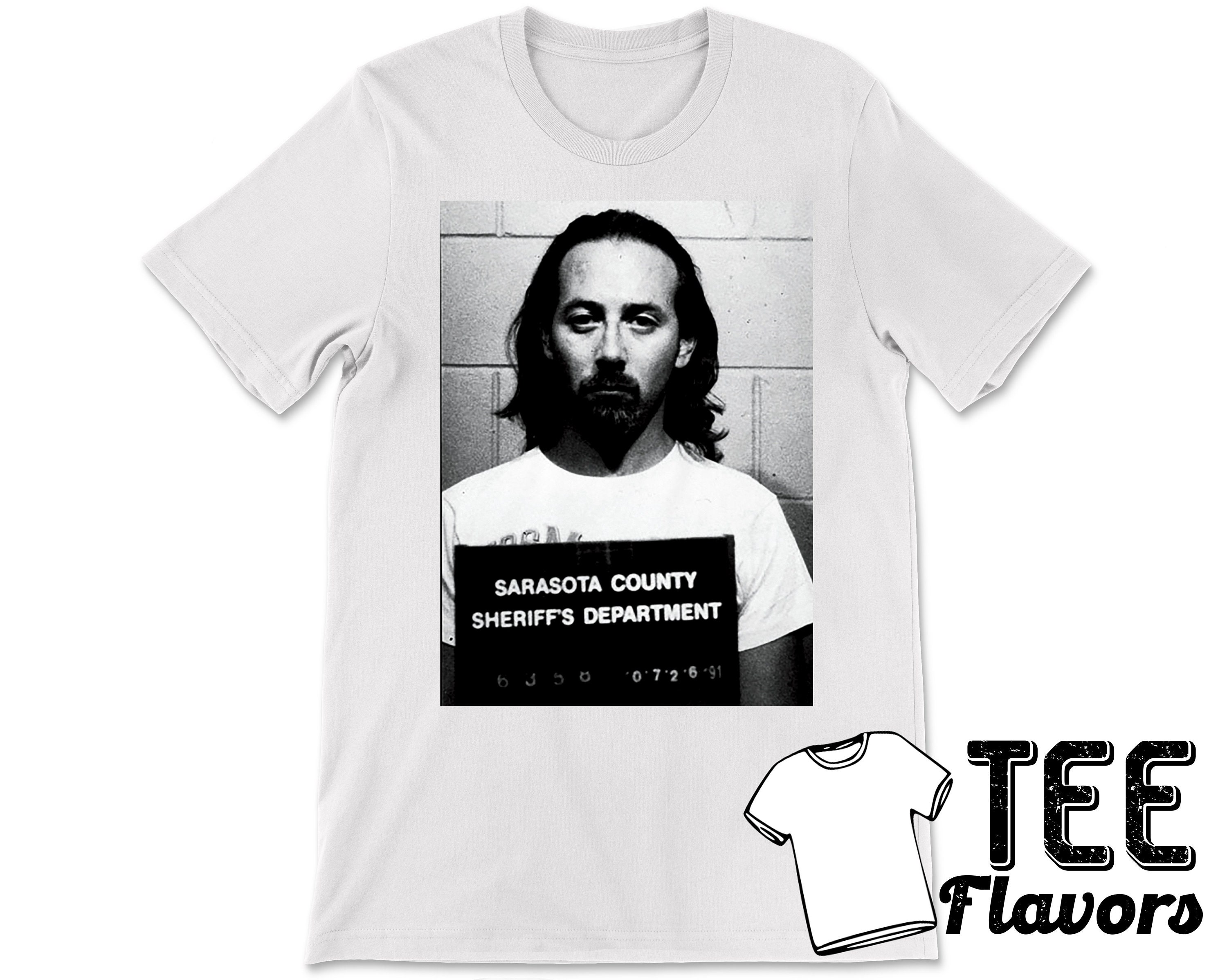 Pee Wee Herman Mugshot Tee / T-shirt - Etsy