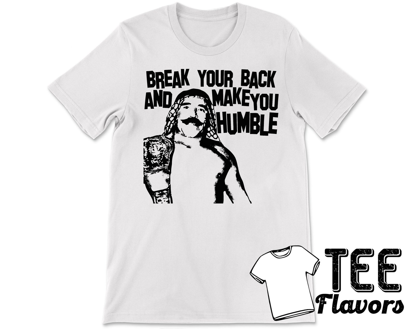 Iron Sheik Make You Humble Wrestling Tee WWF WWE / Tshirt Etsy