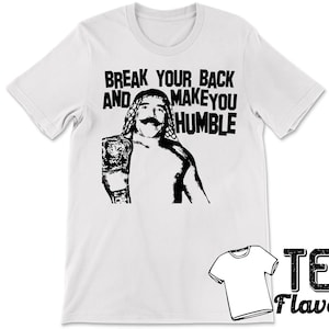 Iron Sheik Make You Humble Wrestling Tee WWF WWE / T-Shirt