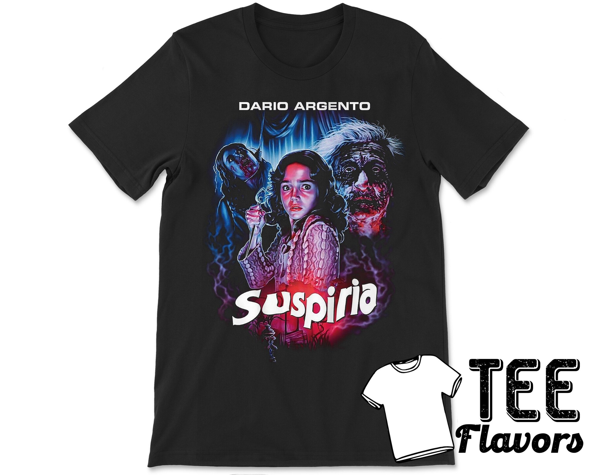 Suspiria Italian Supernatural Horror Film Tee / T-Shirt