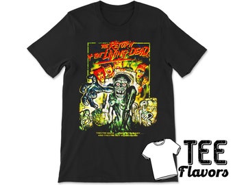 Return of the Living Dead 2 1988 Movie T-shirt, 80s Horror Shirt