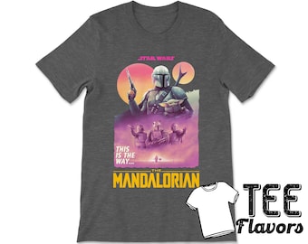 El Mandalorian Disney Star Wars T.V Show Camiseta / Camiseta