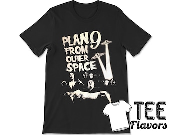 Vintage 90s Plan 9 From Outer Space Independent American Black and