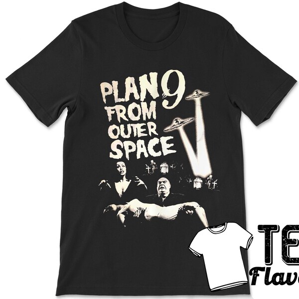Plan 9 From Outer Space Sci-fi  Movie  Tee / T-Shirt