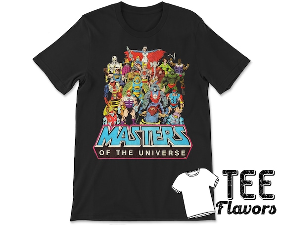 Masters Of The Universe He-Man 80's Comic Cartoon Tee / T-Shirt