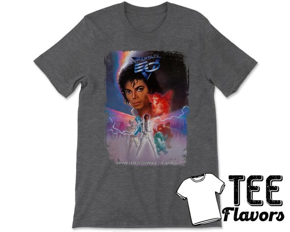 Captain EO Michael Jackson 1986 Disney 3D Sci-fi Film Tee / T 