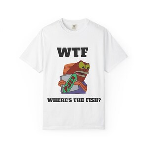 Funny Spongebob T-Shirt, Spongebob Squarepants Tee, Cartoon Character Shirt, Humorous Graphic Tee, Unisex Garment-Dyed Top