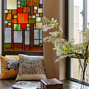 Window Film Frosted Stained Glass Films,customized Privacy Static Cling ...