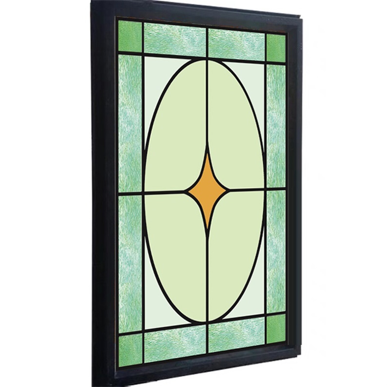 Custom Size Stained Glass Film Nonadhesive Electrostatic Etsy