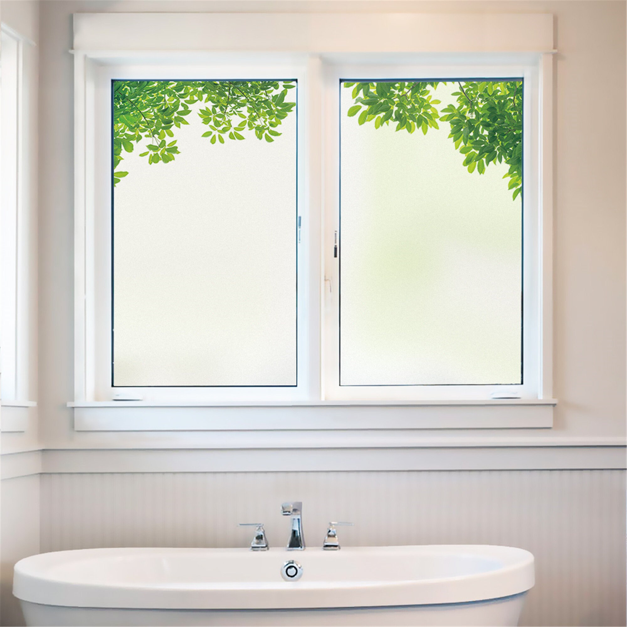 Stained Glass Vinyl Window Stickers Luxury Frosted Surface Etsy