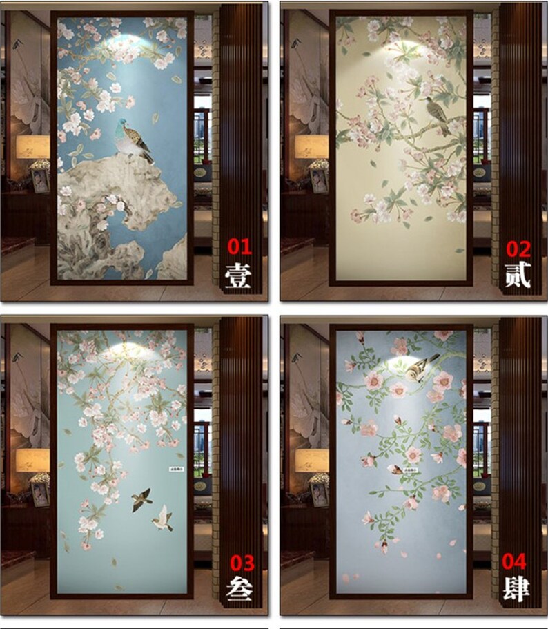 Custom Size Window Film for Glass Door Wardrobe Home Decor Etsy