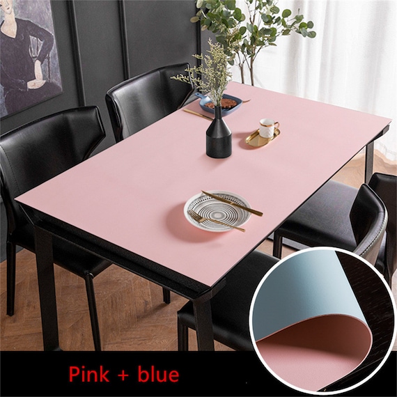 Tischfolie Neo | Tischmatte | Tischauflage | Transparent & Halbtransparent  | Schutzmatte für Tisch | Unterlegmatte zum Basteln in verschiedenen Größen