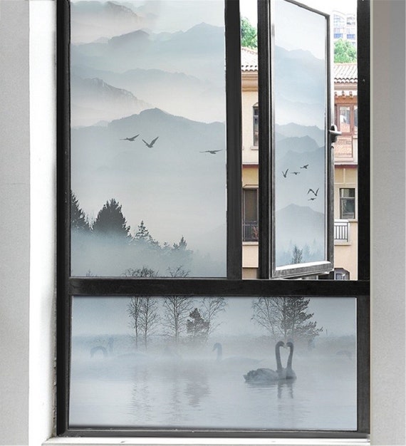 水墨画 言うまでもない 風景画 木製フレーム付き ＊サイズ表記更新