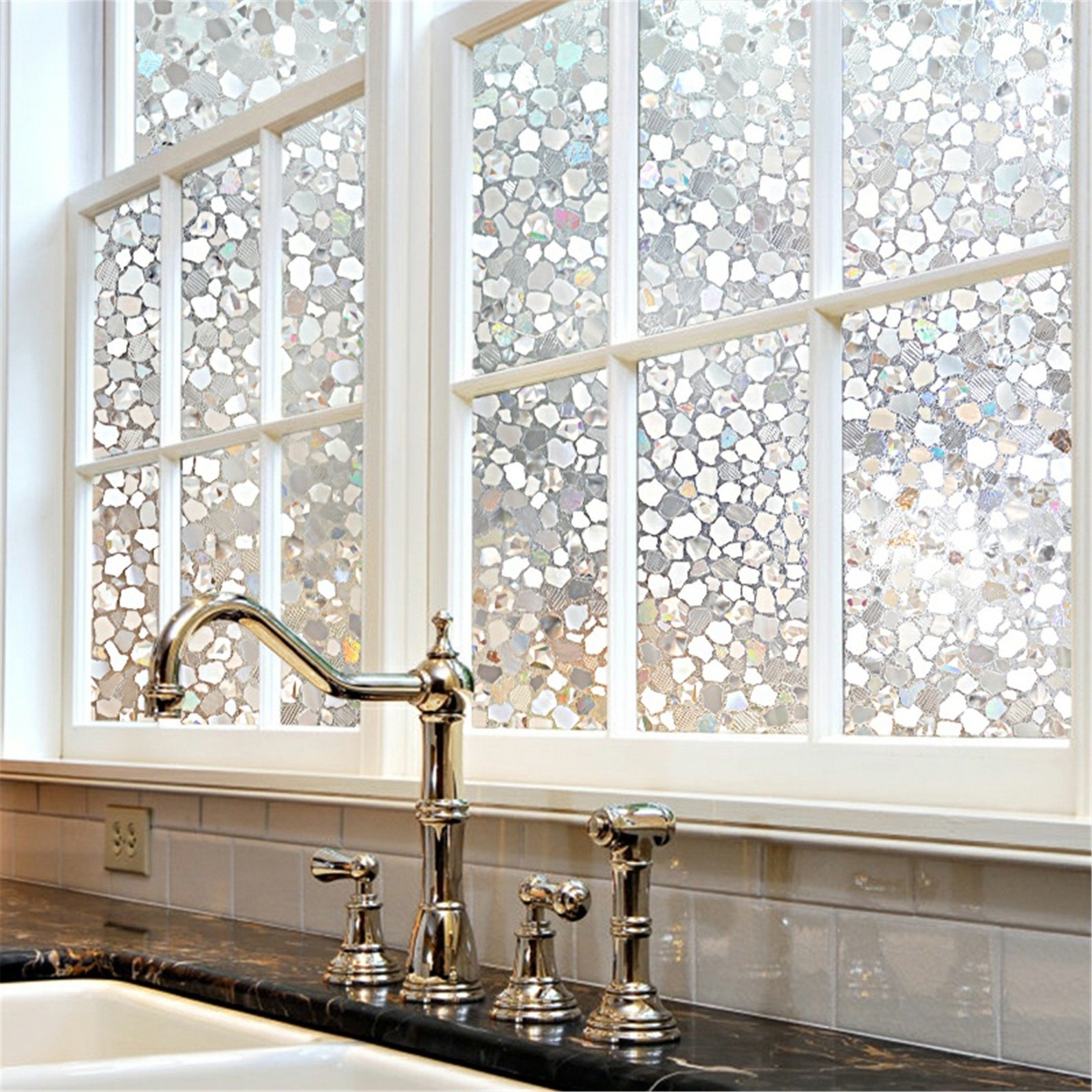 Window Privacy Film Glass Decor Film Removable Self Adhesive Etsy