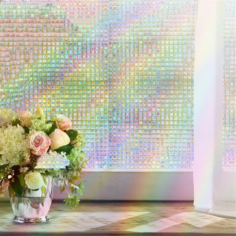 Regenbogen dekorative Fenster Film getönt statische Etsy