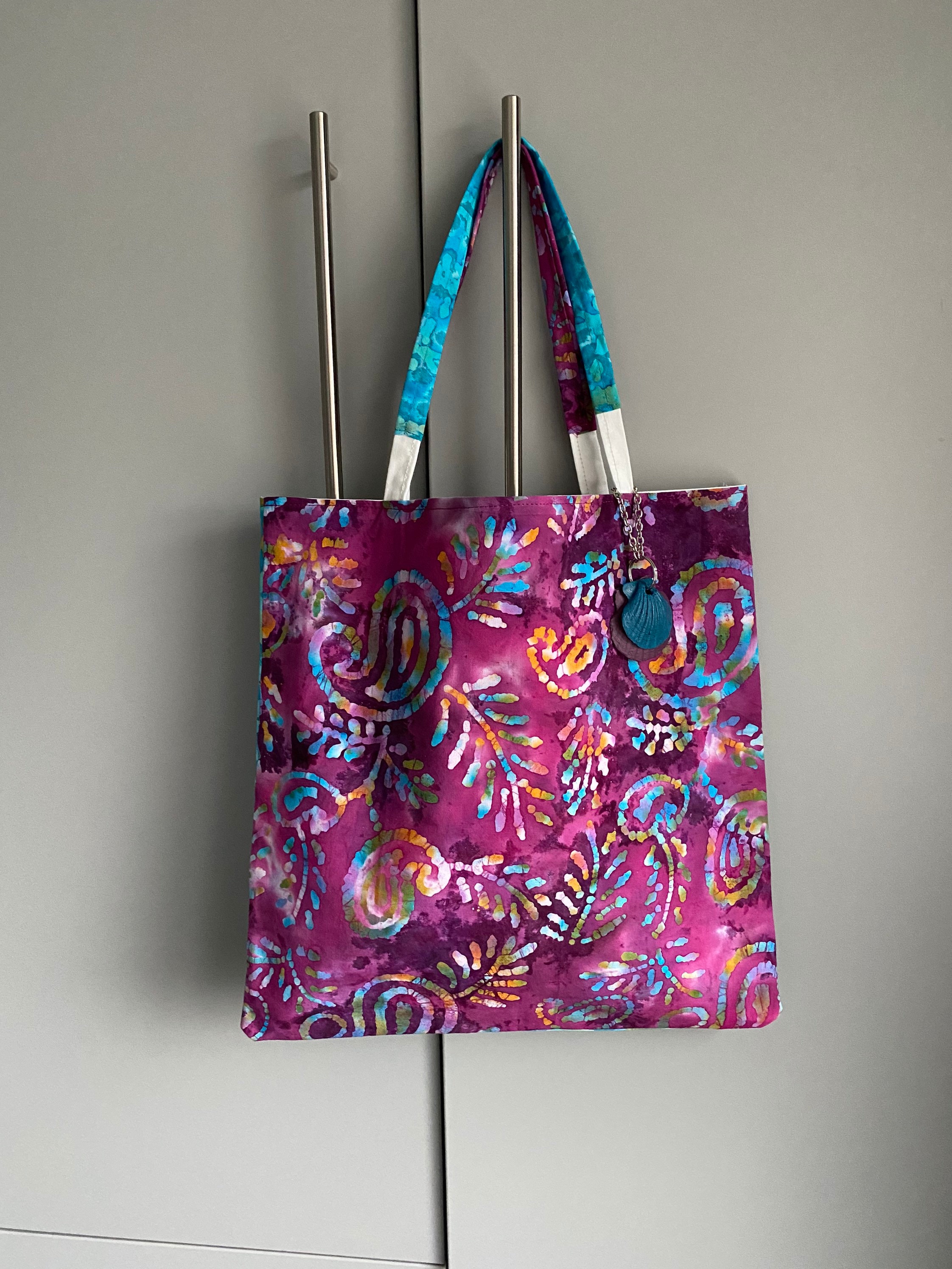 Tie Dye Handy Tote Bag Shopping Bag Packable Bag | Etsy